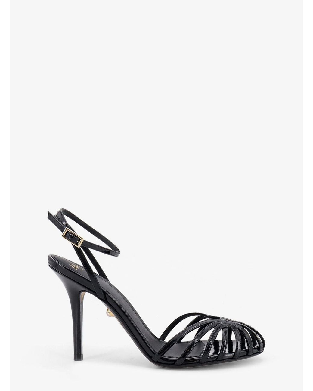 ALEVI Metallic Blake 95 Patent Leather Sandals