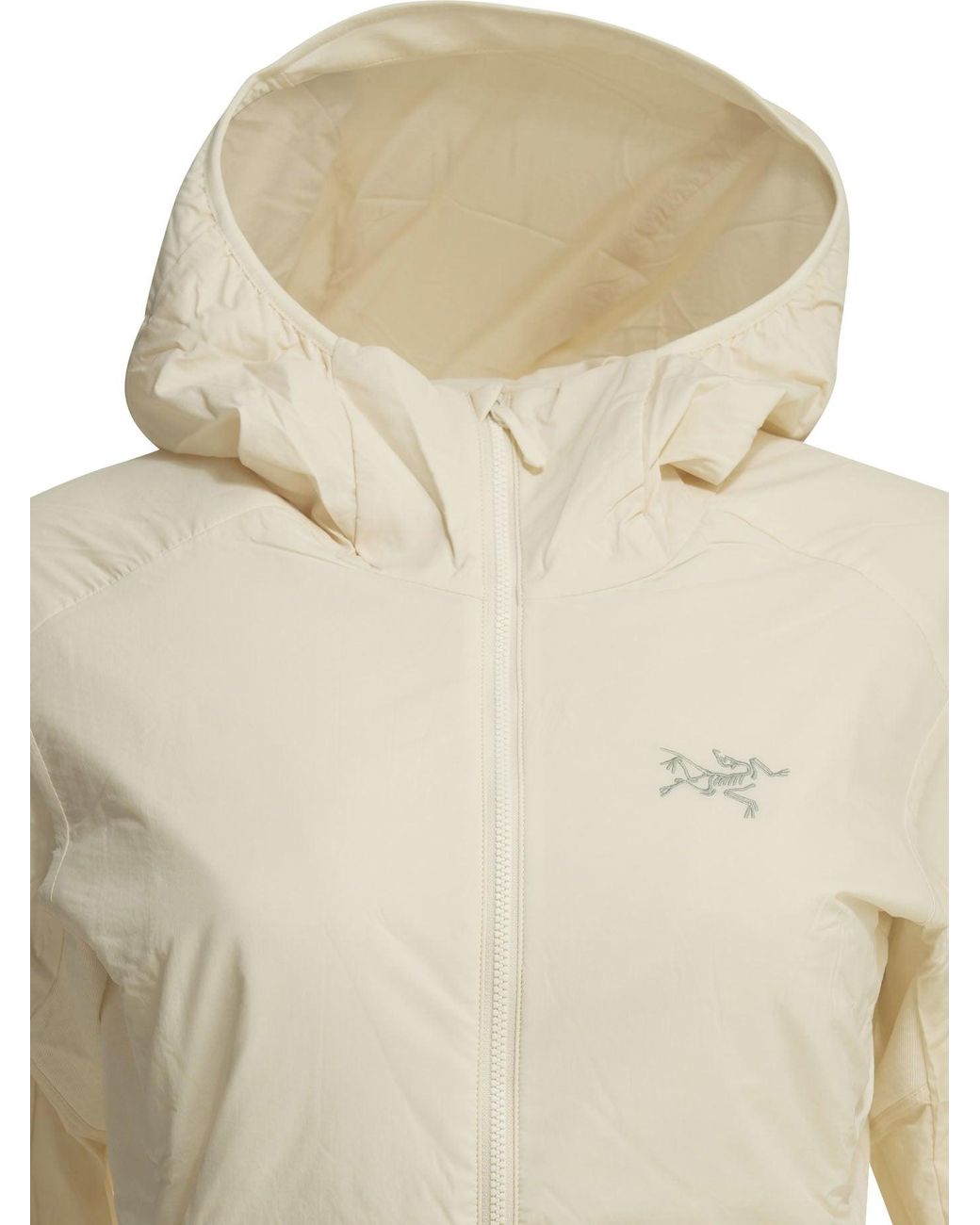Arc'teryx White Atom Sl Hoodie