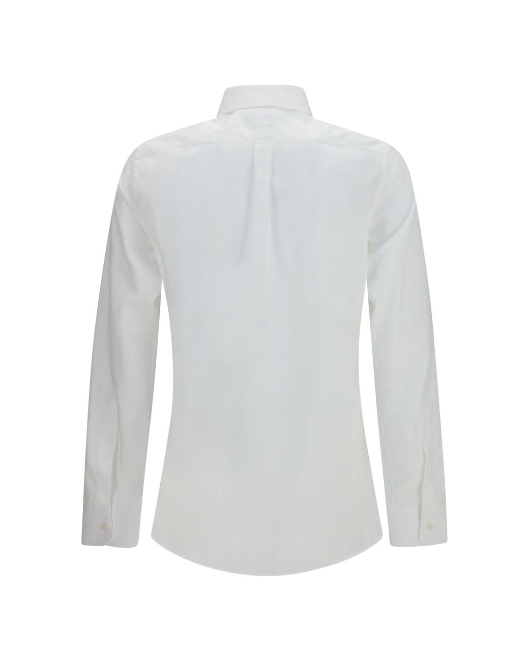 Dolce & Gabbana White Dolce & Gabbana Cotton Poplin Shirt for men
