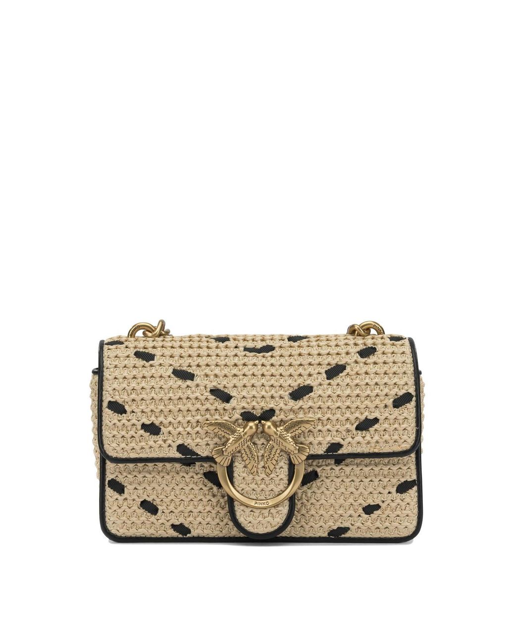 Pinko Metallic Shoulder Bags