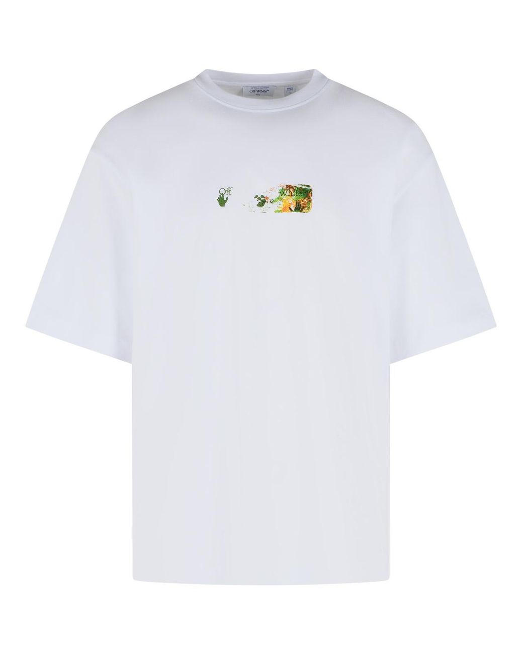 Off-White c/o Virgil Abloh White 'Spices Arrow' Cotton T-Shirt for men