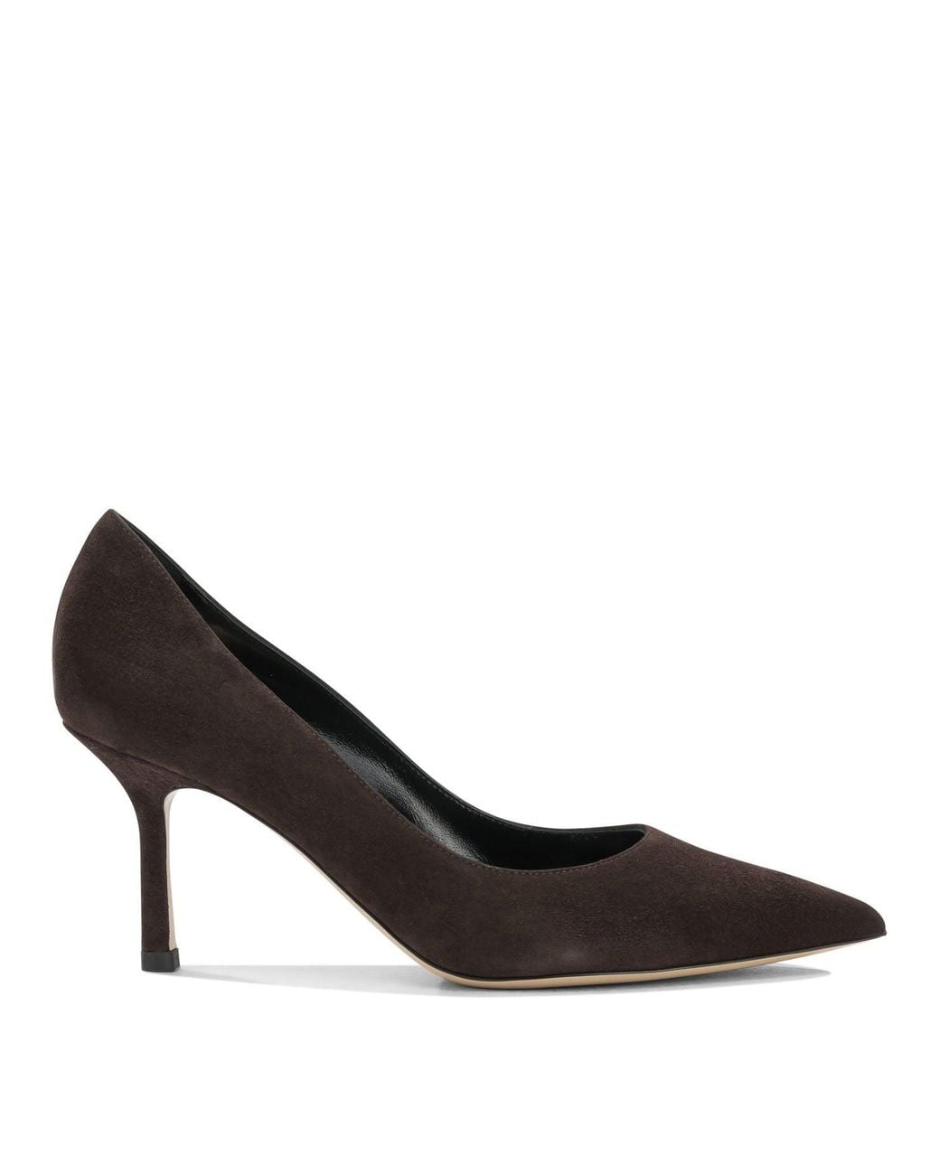 Ninalilou Black Suede Leather Pumps