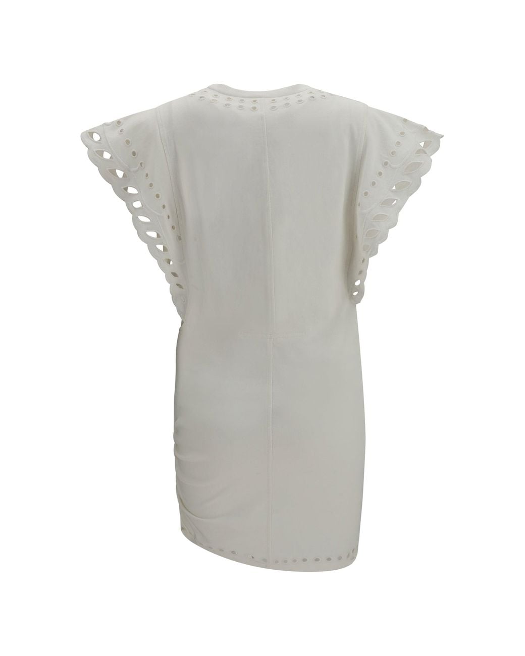 Isabel Marant Gray Marant Etoile Orlane Cotton And Broderie Orlane Dress