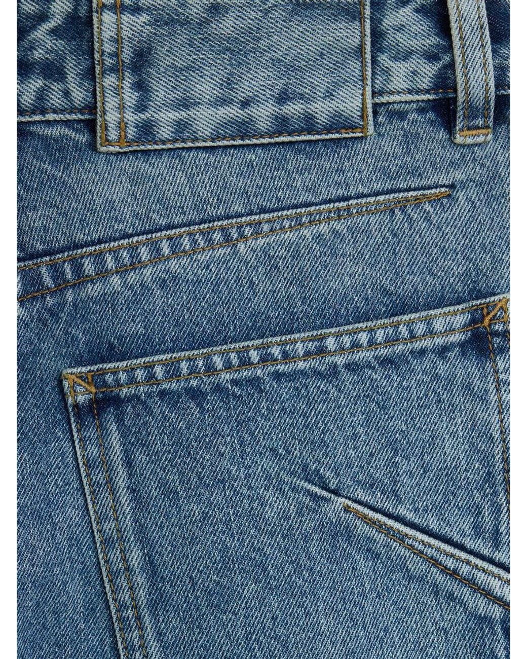 Alaïa Blue Denim Jeans