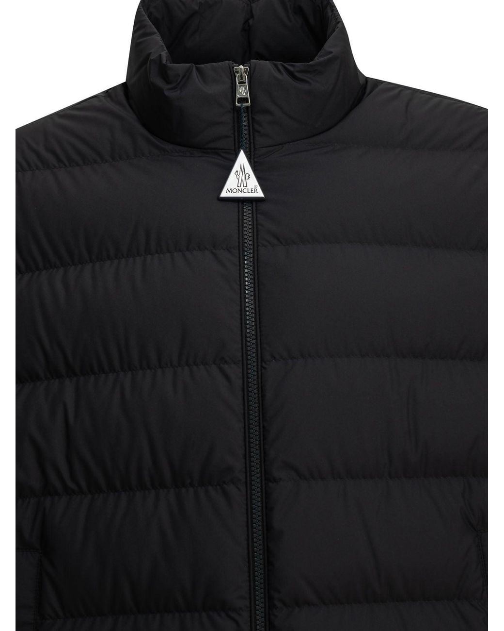Moncler Black "Baudinet" Short Down Jacket for men