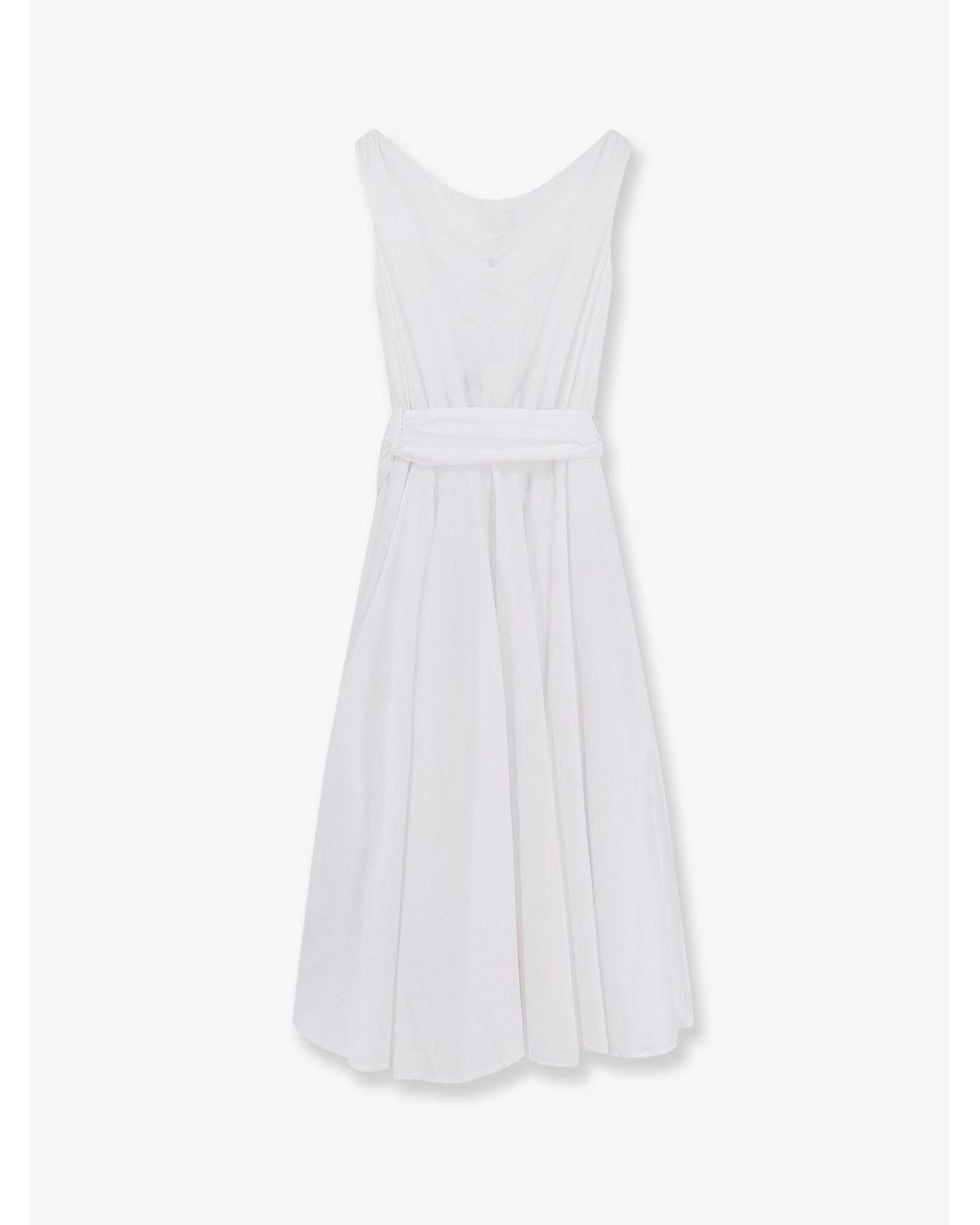 Lavi White Mambo Cotton Dress