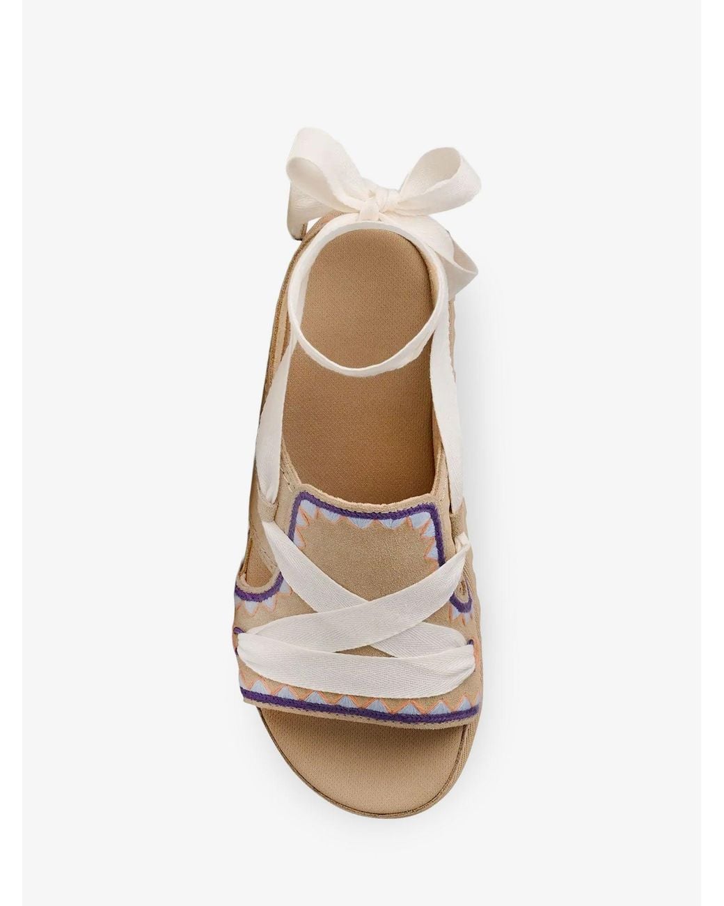 Ugg Natural Sandals Goldenstar Hi Artistitch Suede