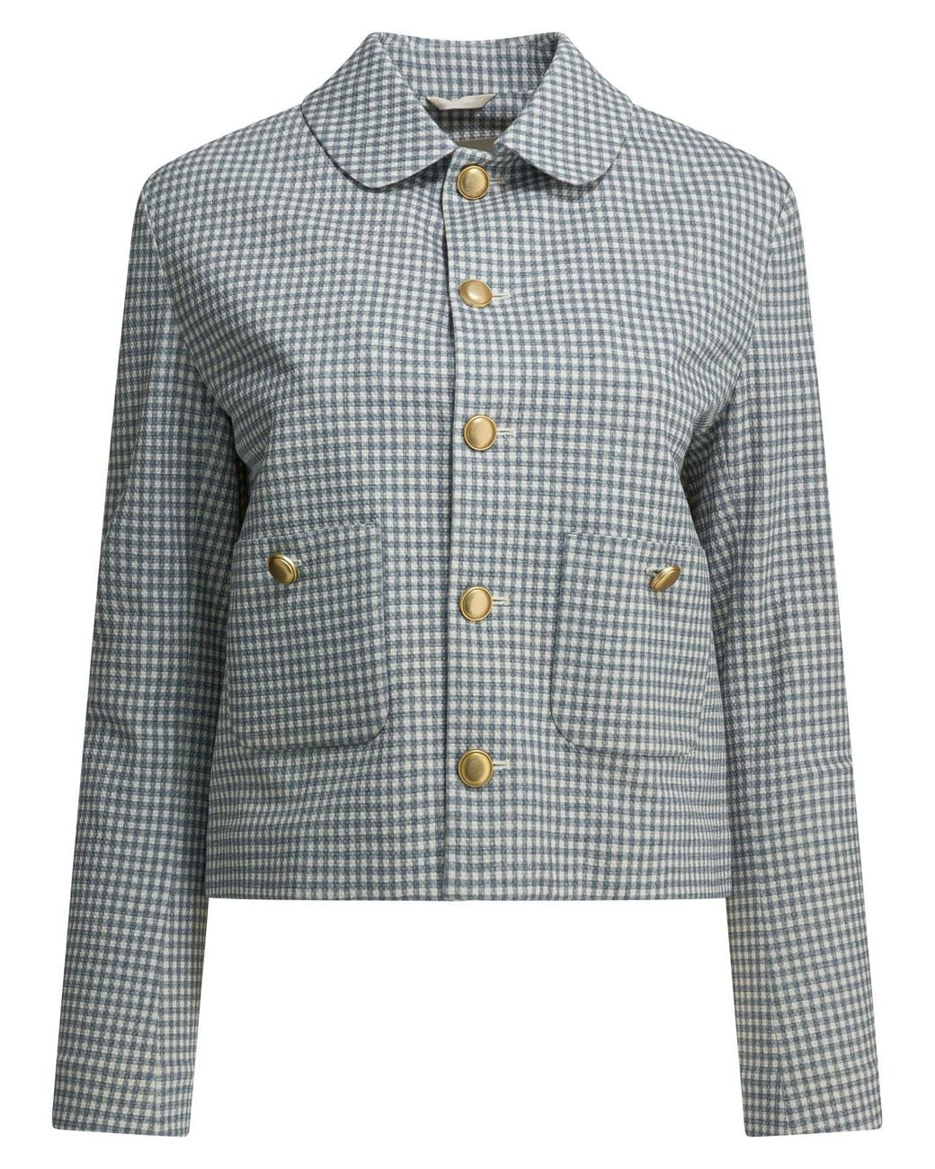 Circolo 1901 Lightblue Cotton Jacket