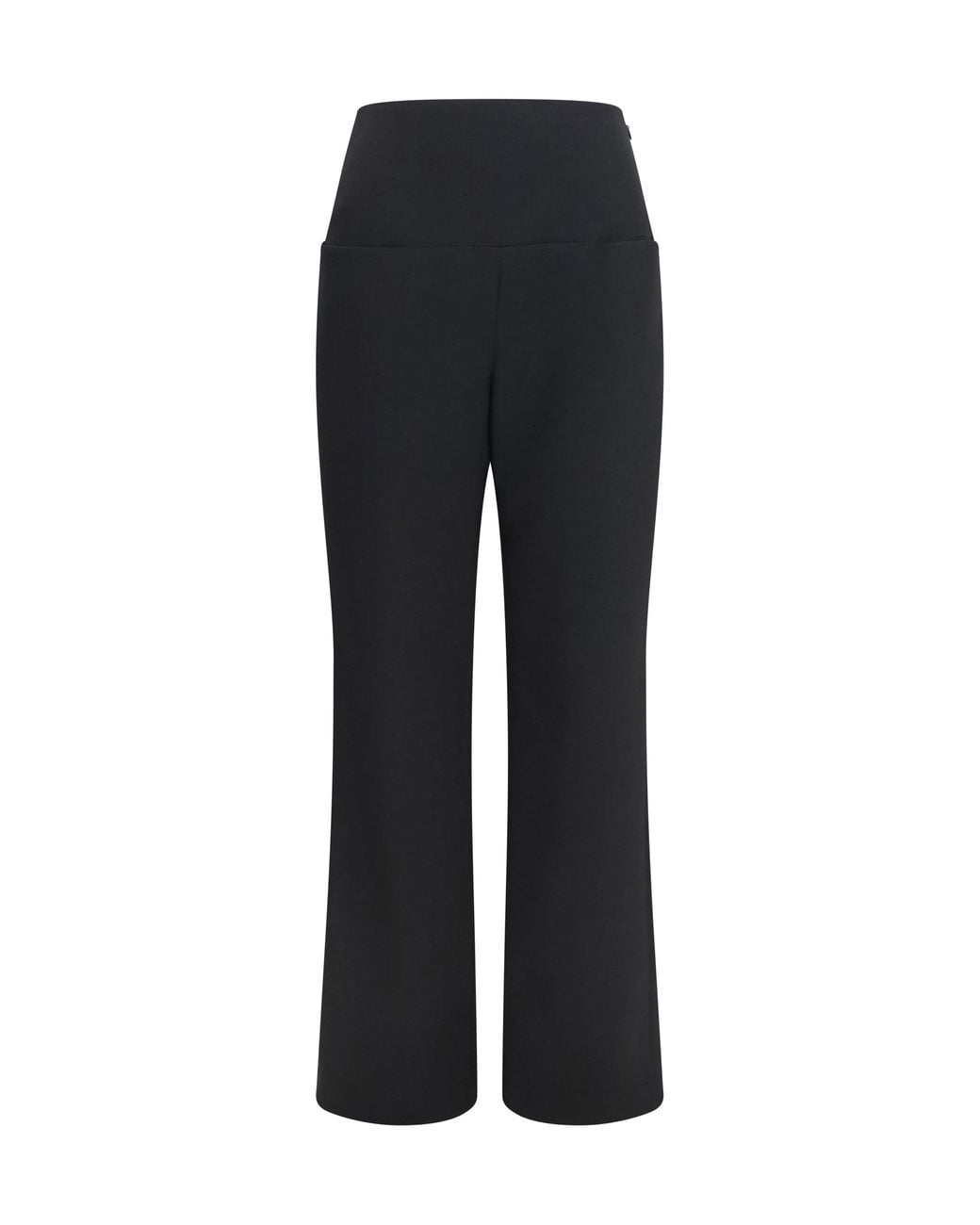 Alaïa Black Alaïa Lightweight Wool Tailored Pants
