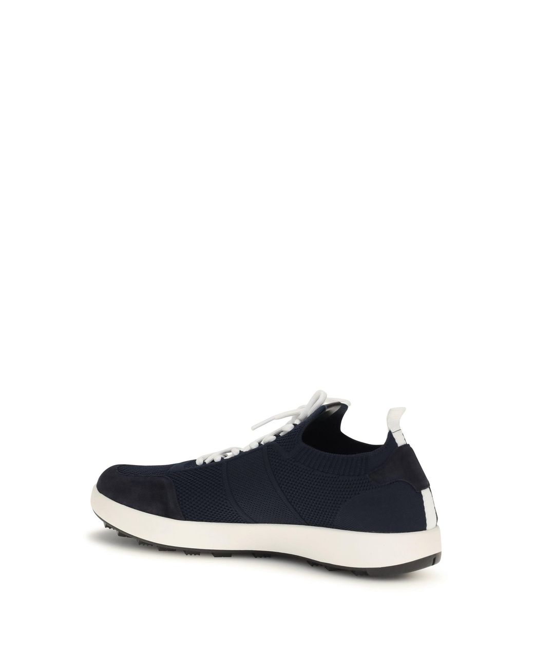Kiton Blue Knit Sneakers for men