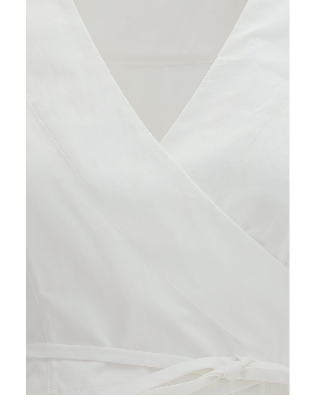Jacquemus White Paysan Wrap Top