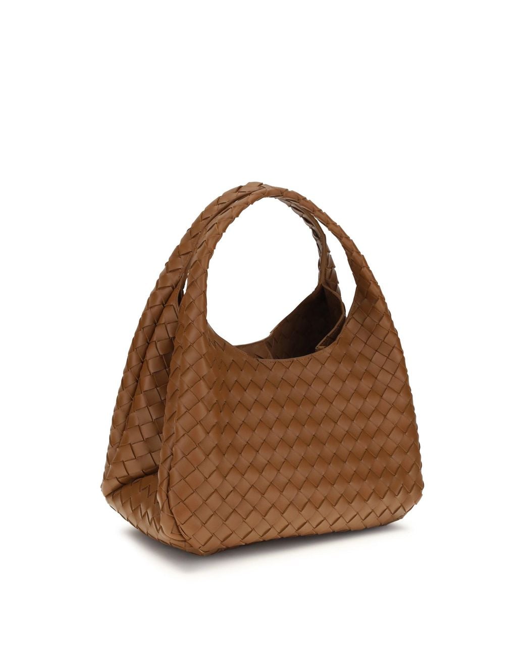 Bottega Veneta Brown Shoulder Bag Campana Lamb (Ovis Aries)