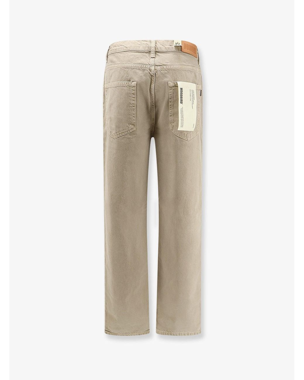 Woodbird Natural Trousers Wbleroy Base Denim for men
