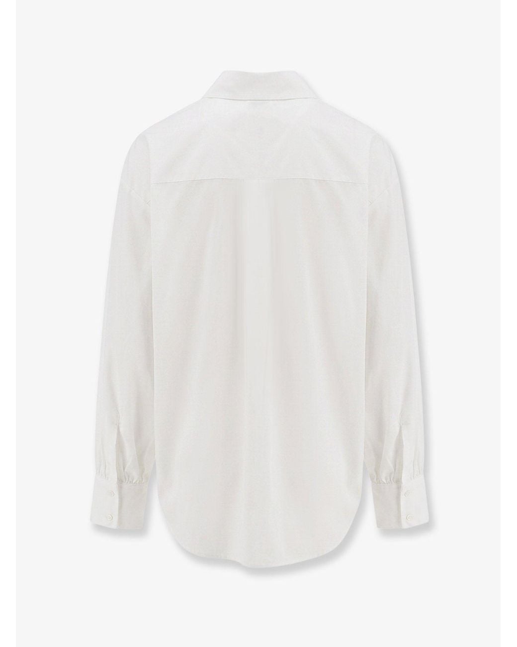 Aspesi White Relaxed Fit Cotton Shirt
