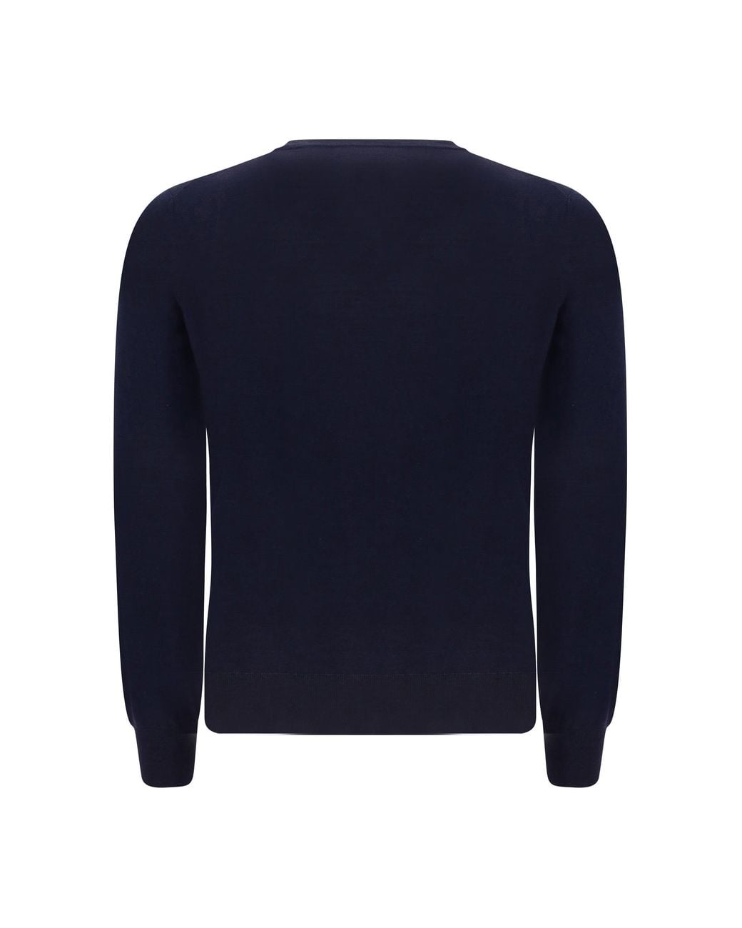Brunello Cucinelli Blue Virgin Wool Sweater for men