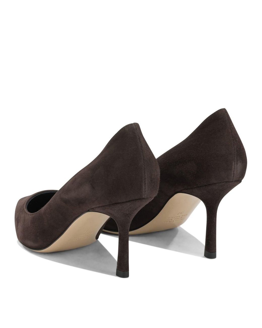 Ninalilou Black Suede Leather Pumps