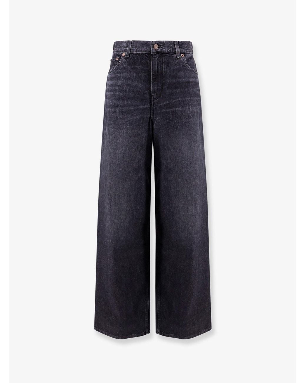 Chloé Blue Jeans With Iconic Leather Logo Tag