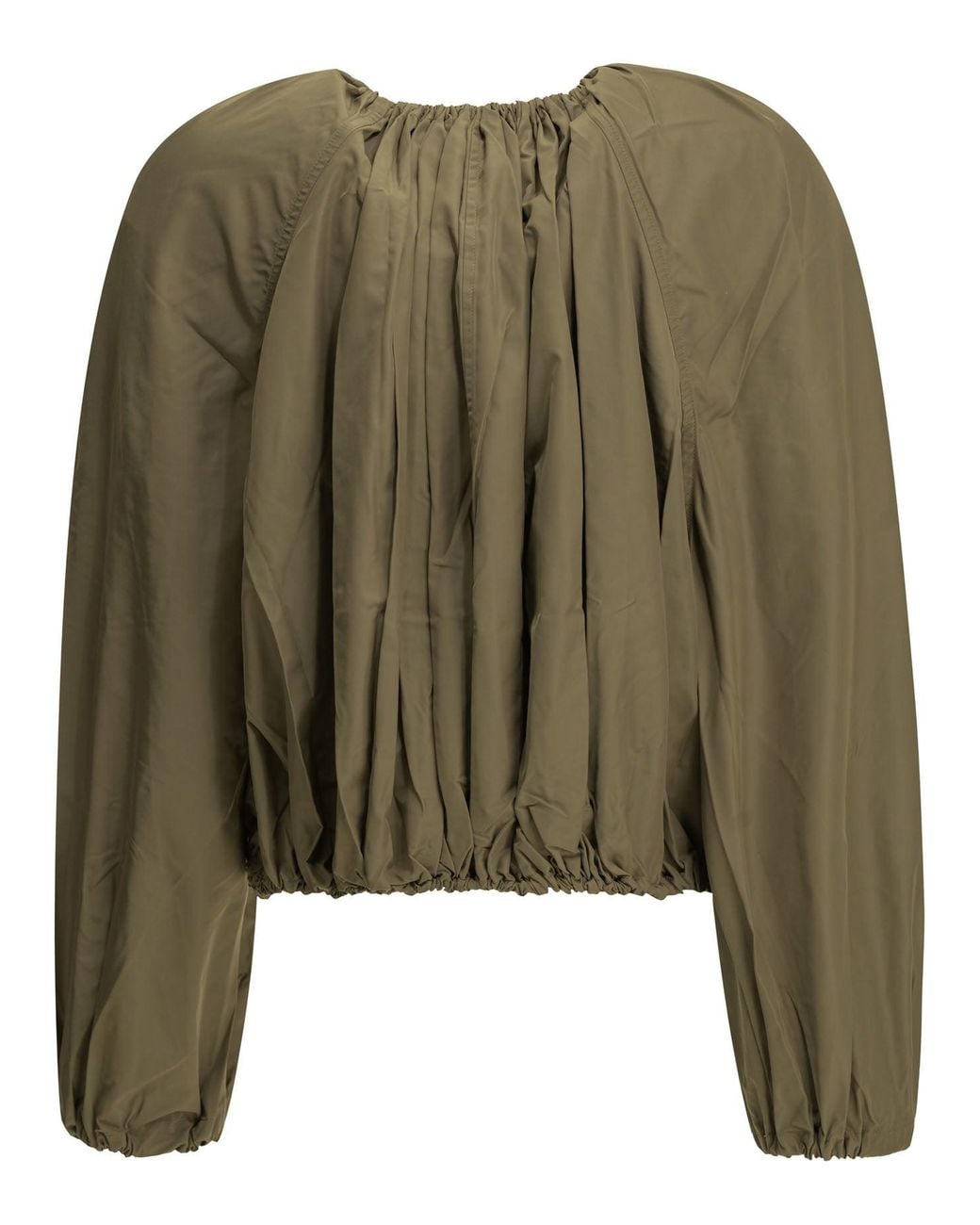 Totême Green Parachute Lightweight Jacket
