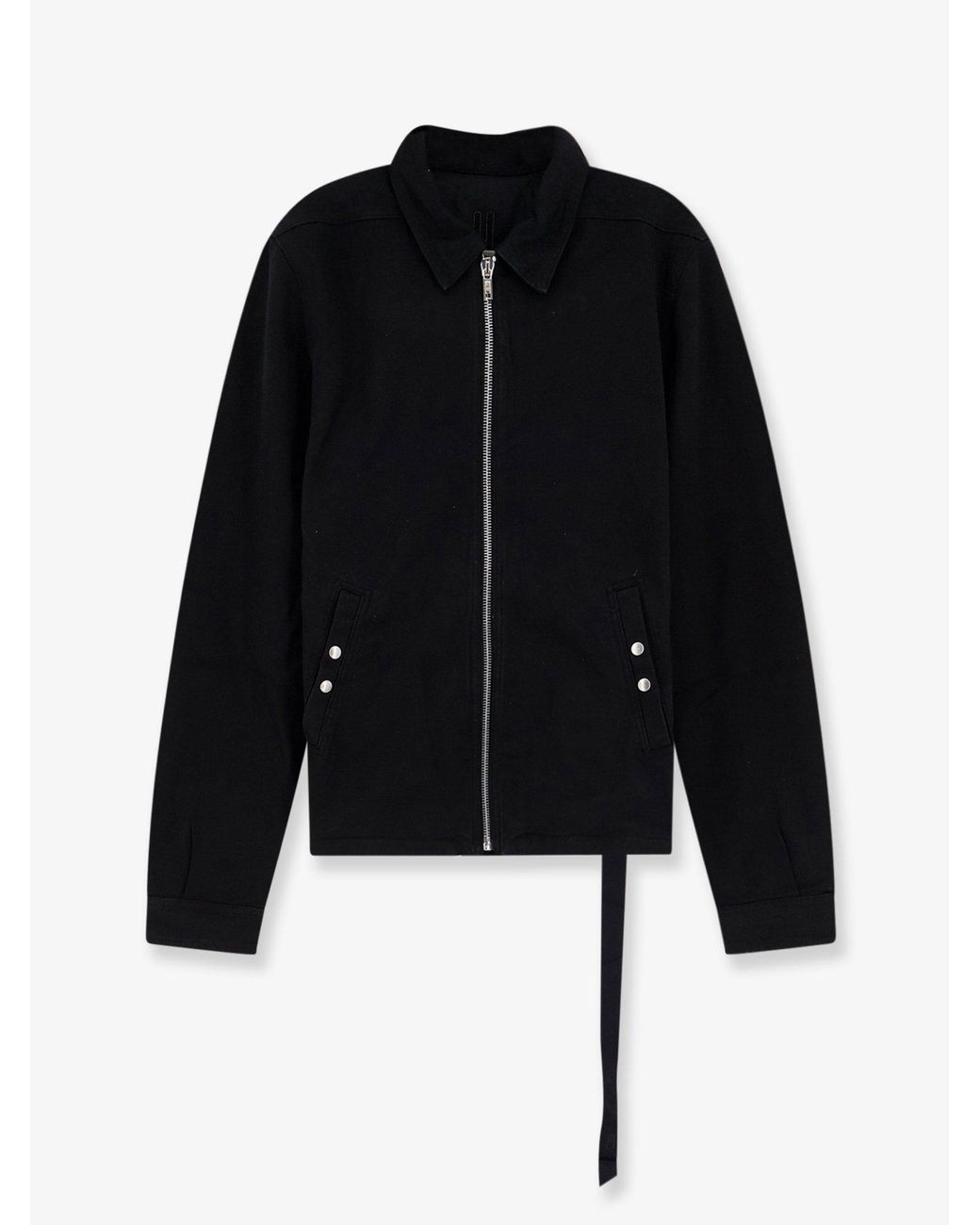 Rick Owens Black Denim Jacket for men