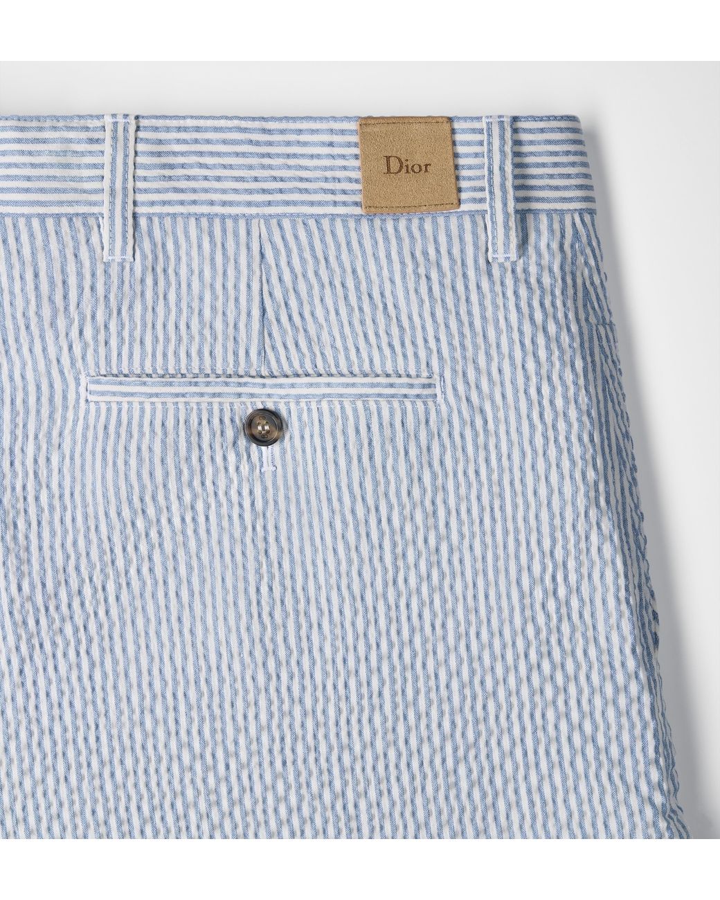 Dior Blue Iviera Cargo Shorts for men