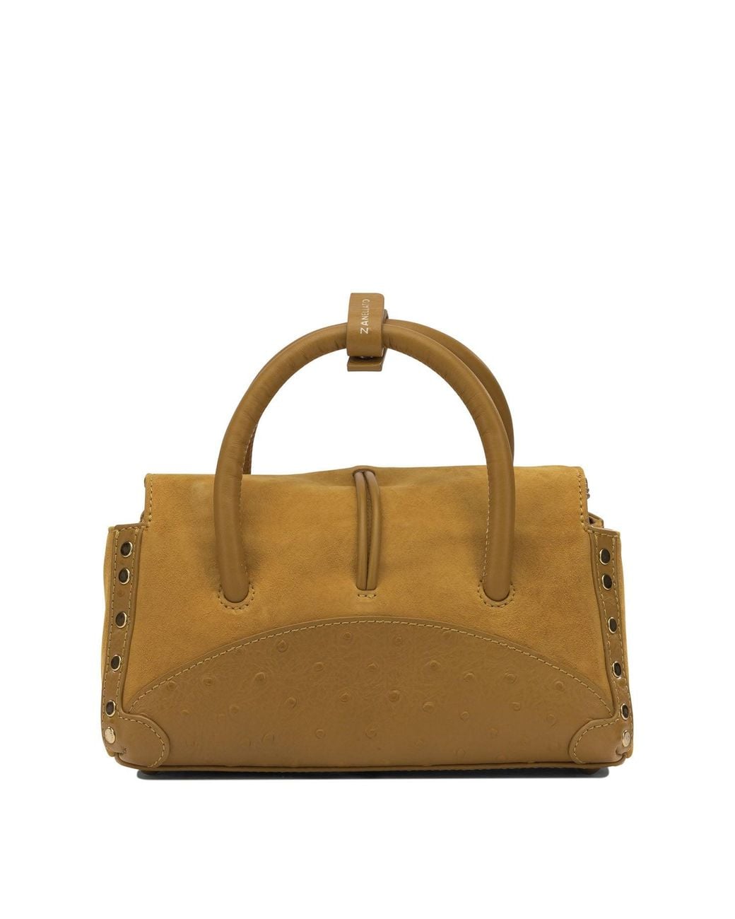 Zanellato Metallic "Dotta Baby" Small Handbag