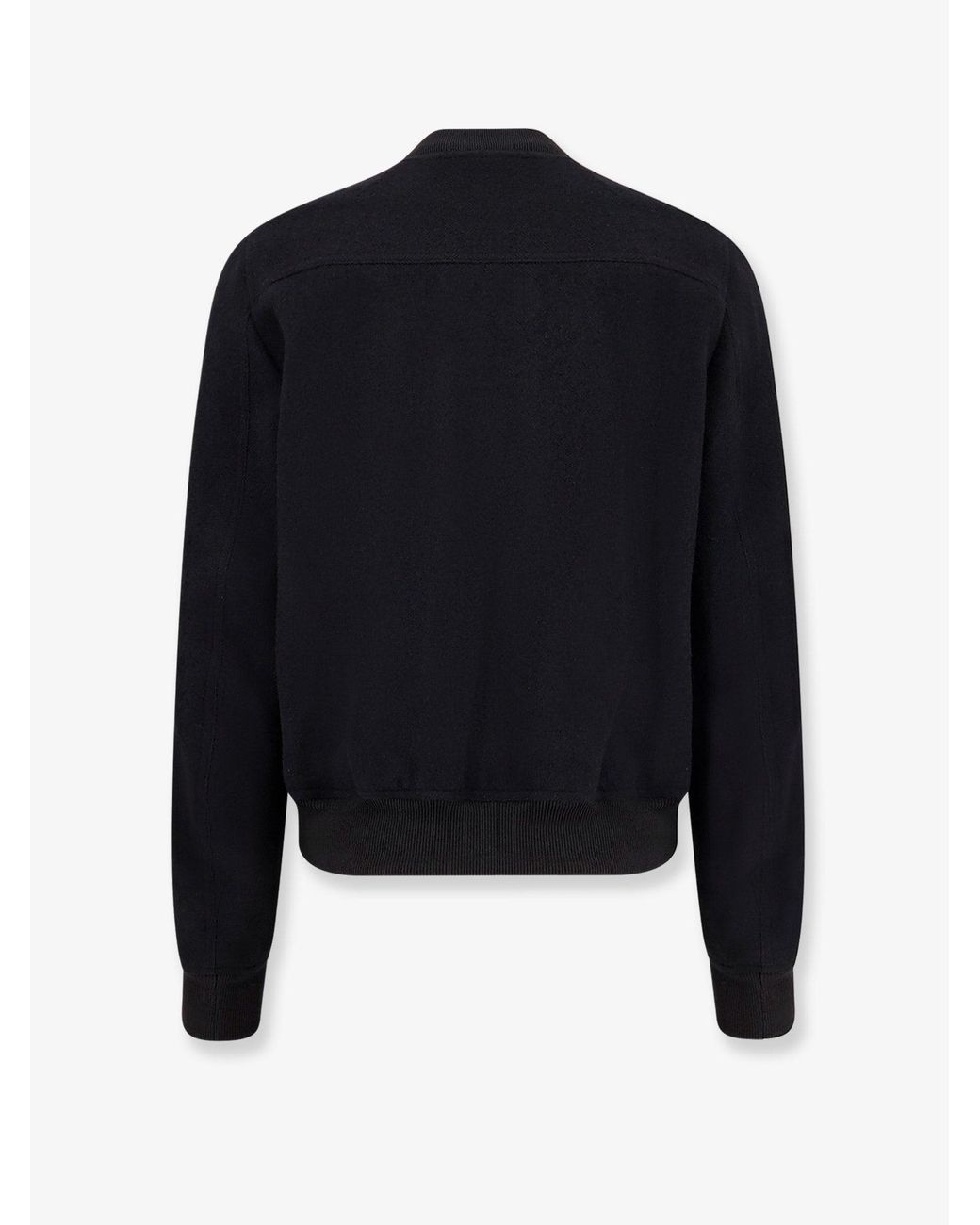 Rick Owens Blue Bauhaus Flight Virgin Wool Bomber for men