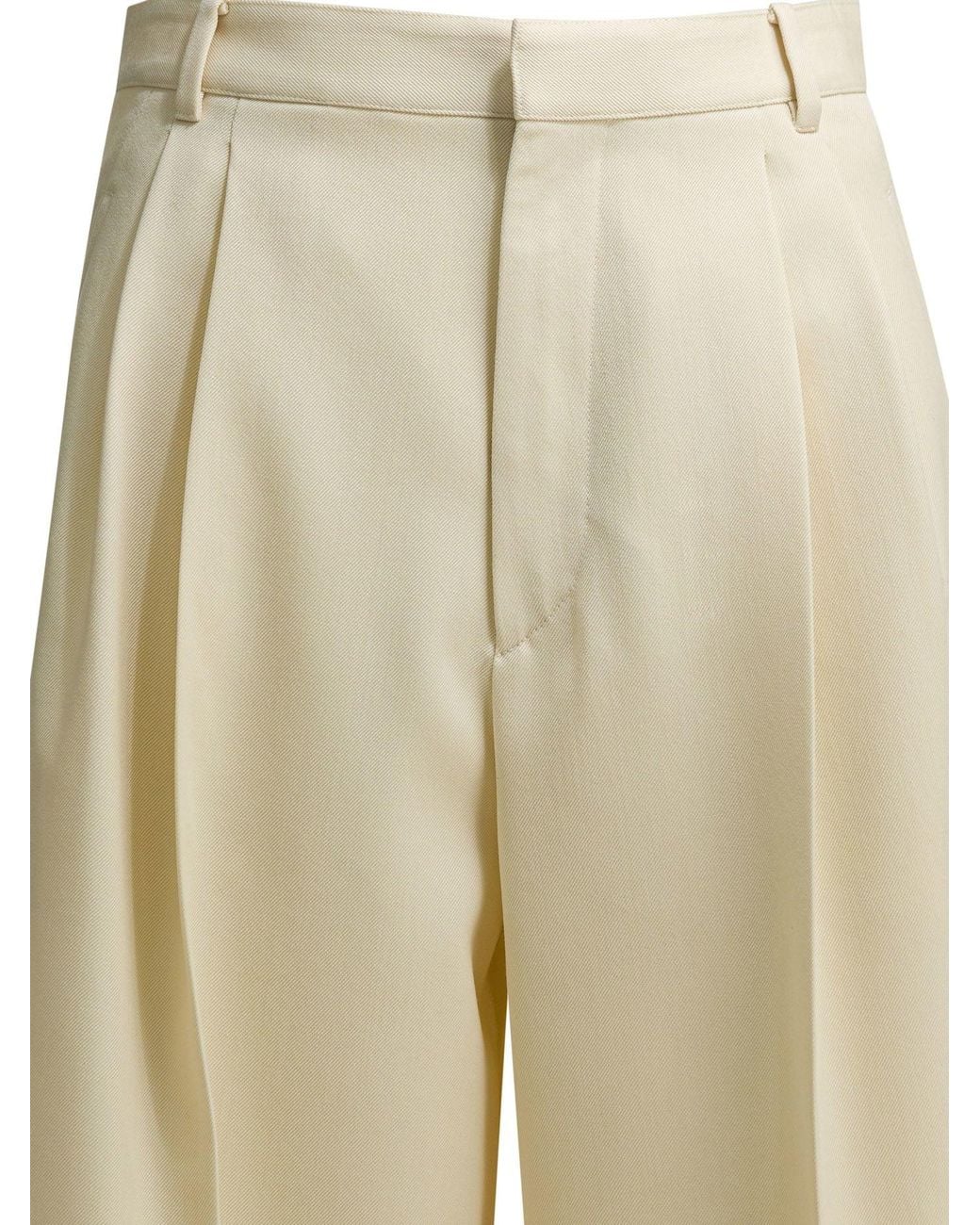 Céline Natural Wool Trousers