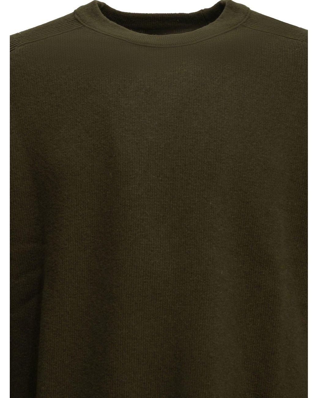 C P Company Green Lens Crew-Neck Sweater for men