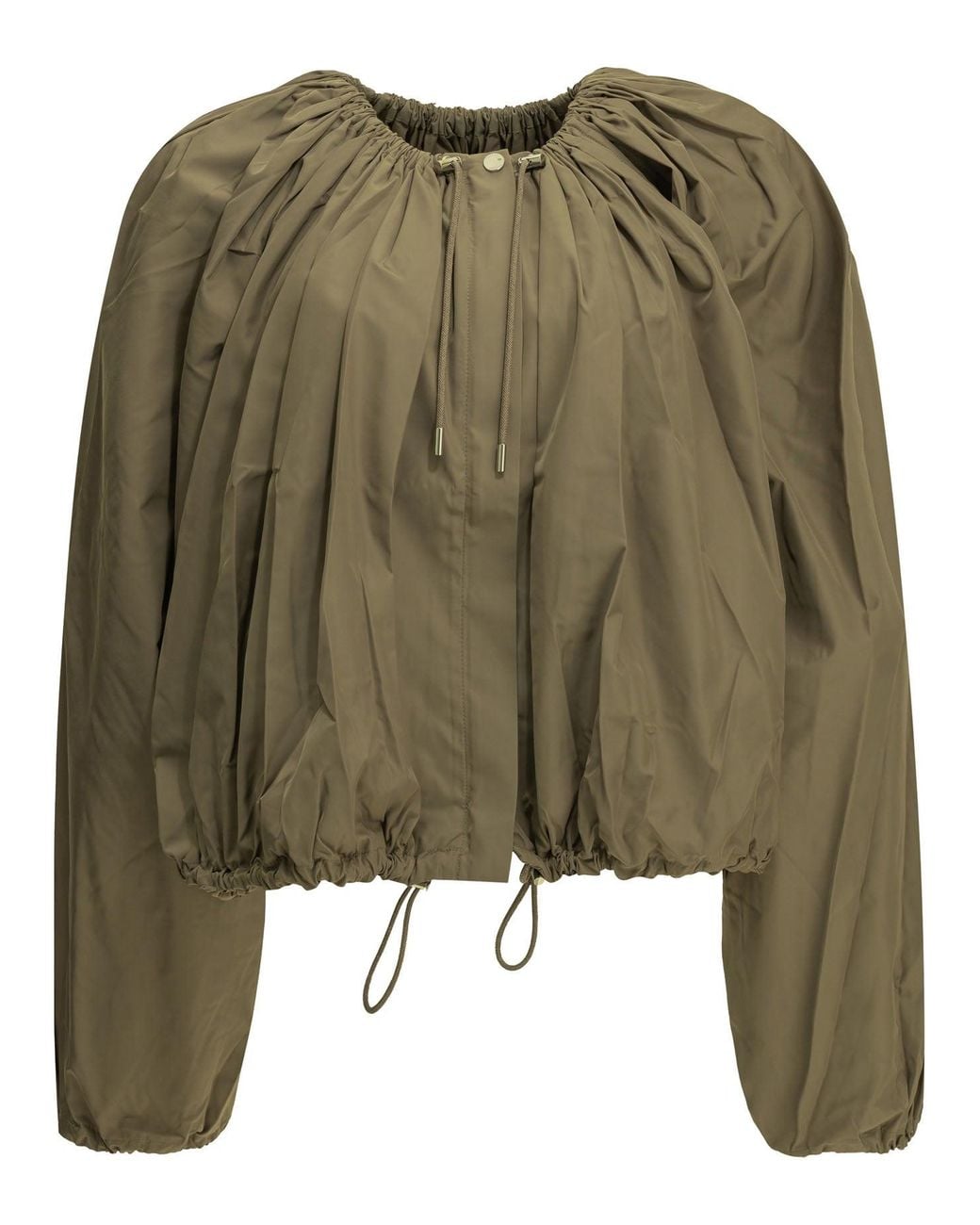 Totême Green Parachute Lightweight Jacket