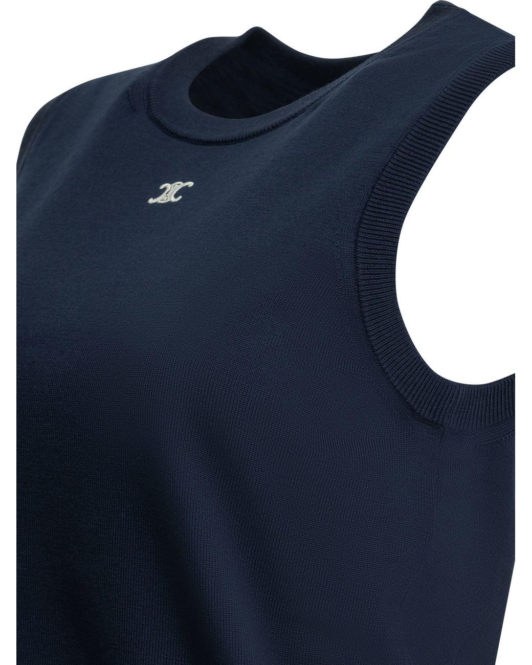 Céline Blue Knitwear Rx0I70100.07Dx