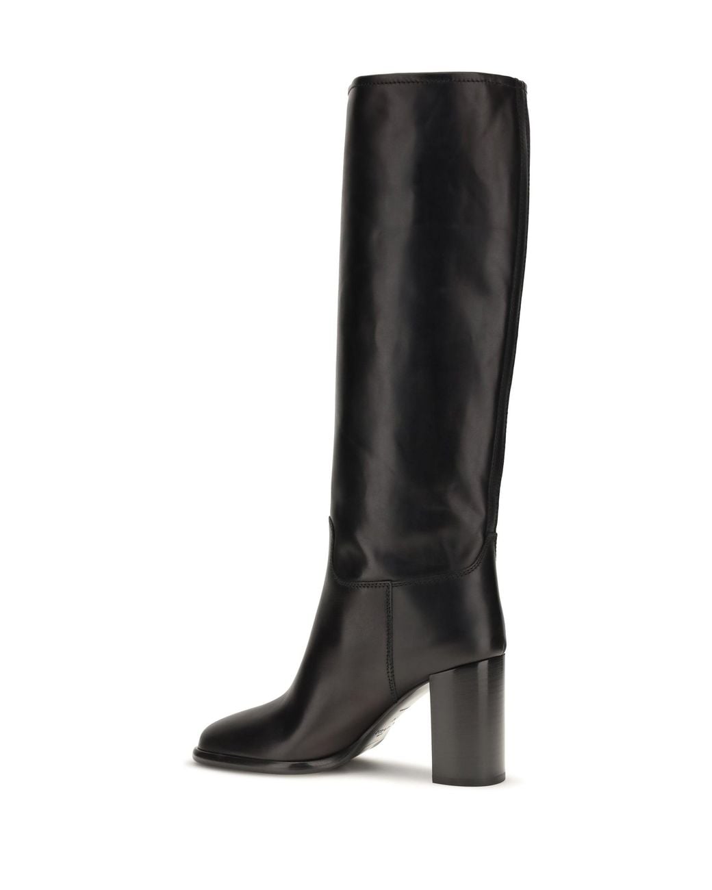 Prada Black High Leather Boots