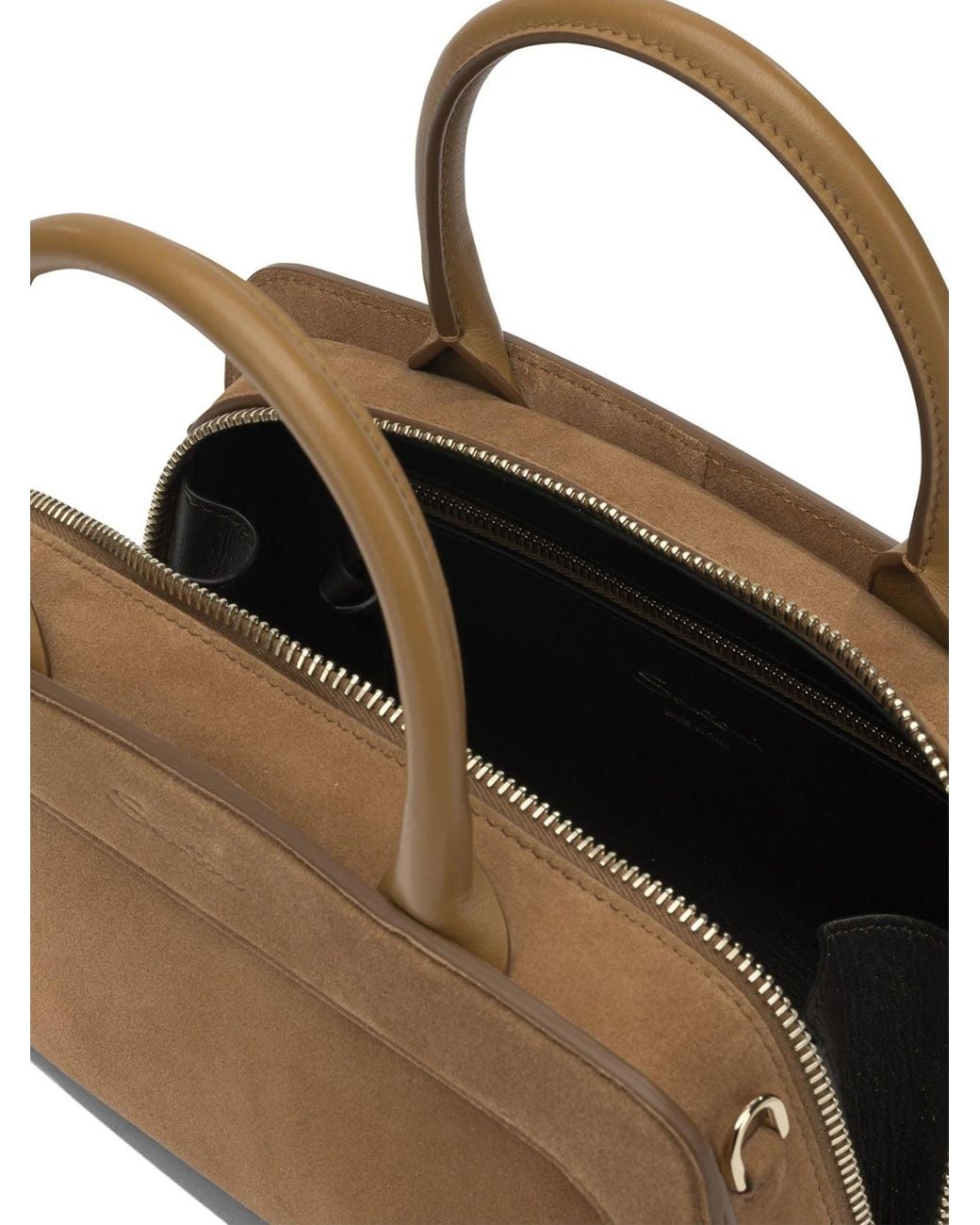 Santoni Brown "Didi" Small Handbag