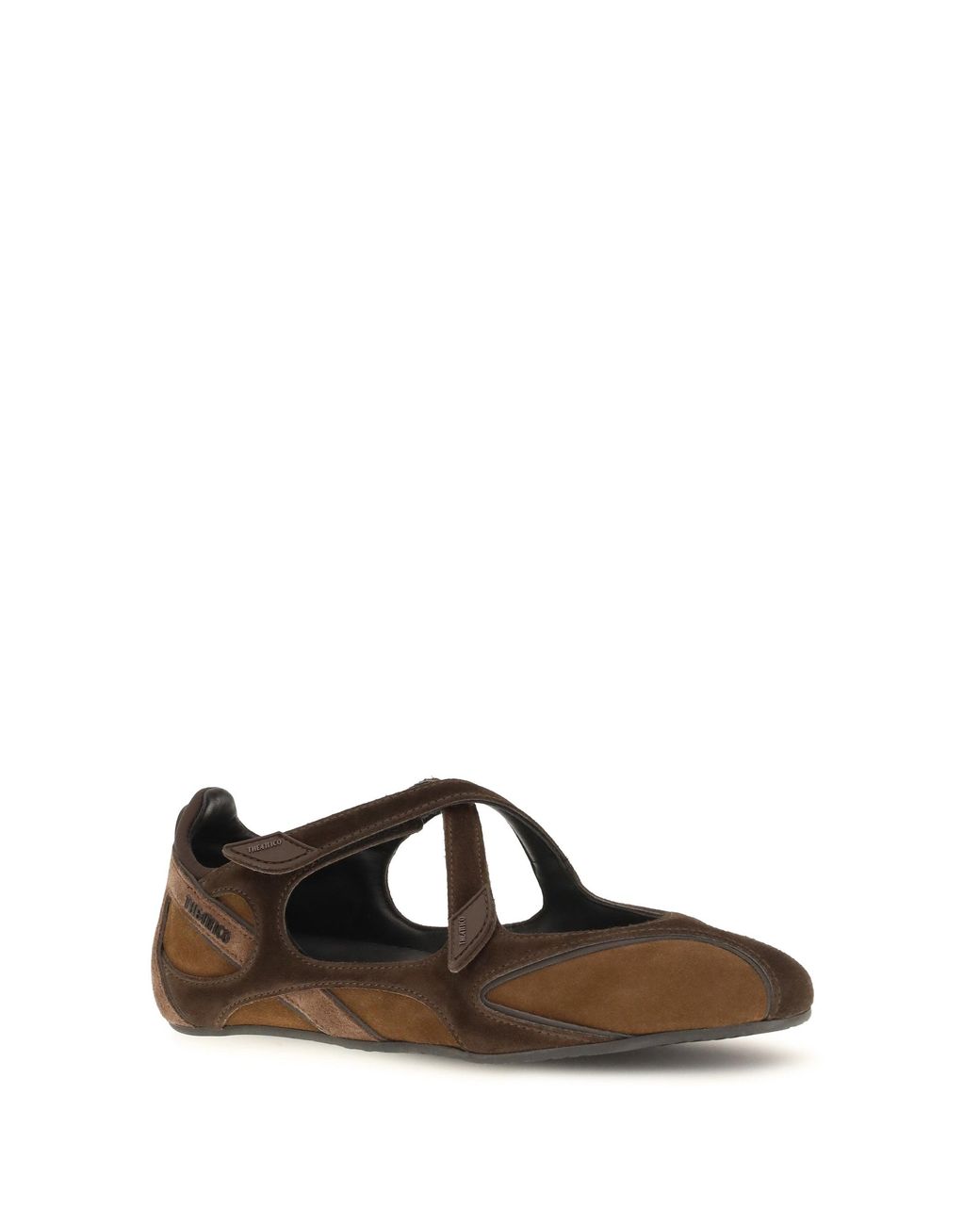 The Attico Pink Nomad Ballerinas