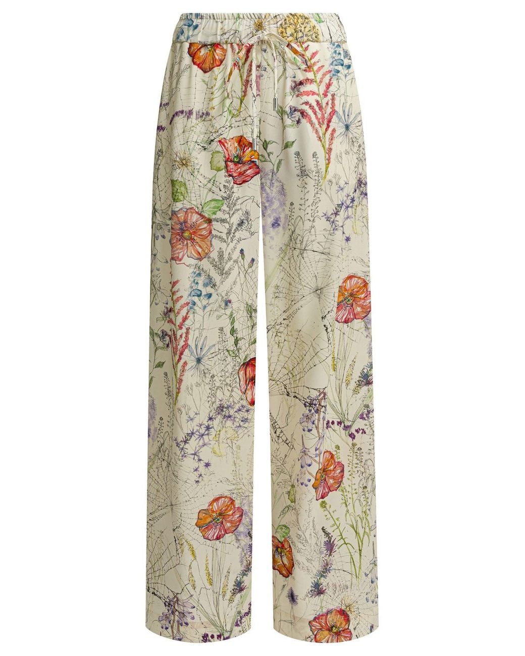 McQueen White Trousers