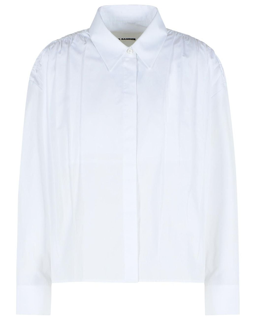 Jil Sander White Cotton Shirt