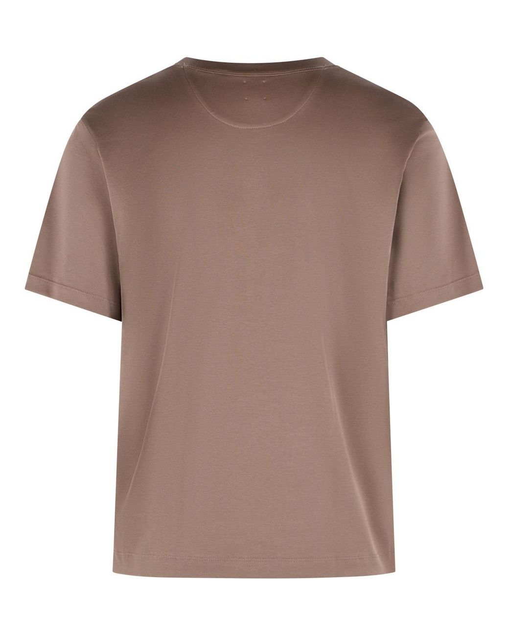 Eleventy Brown Cotton T-Shirt for men