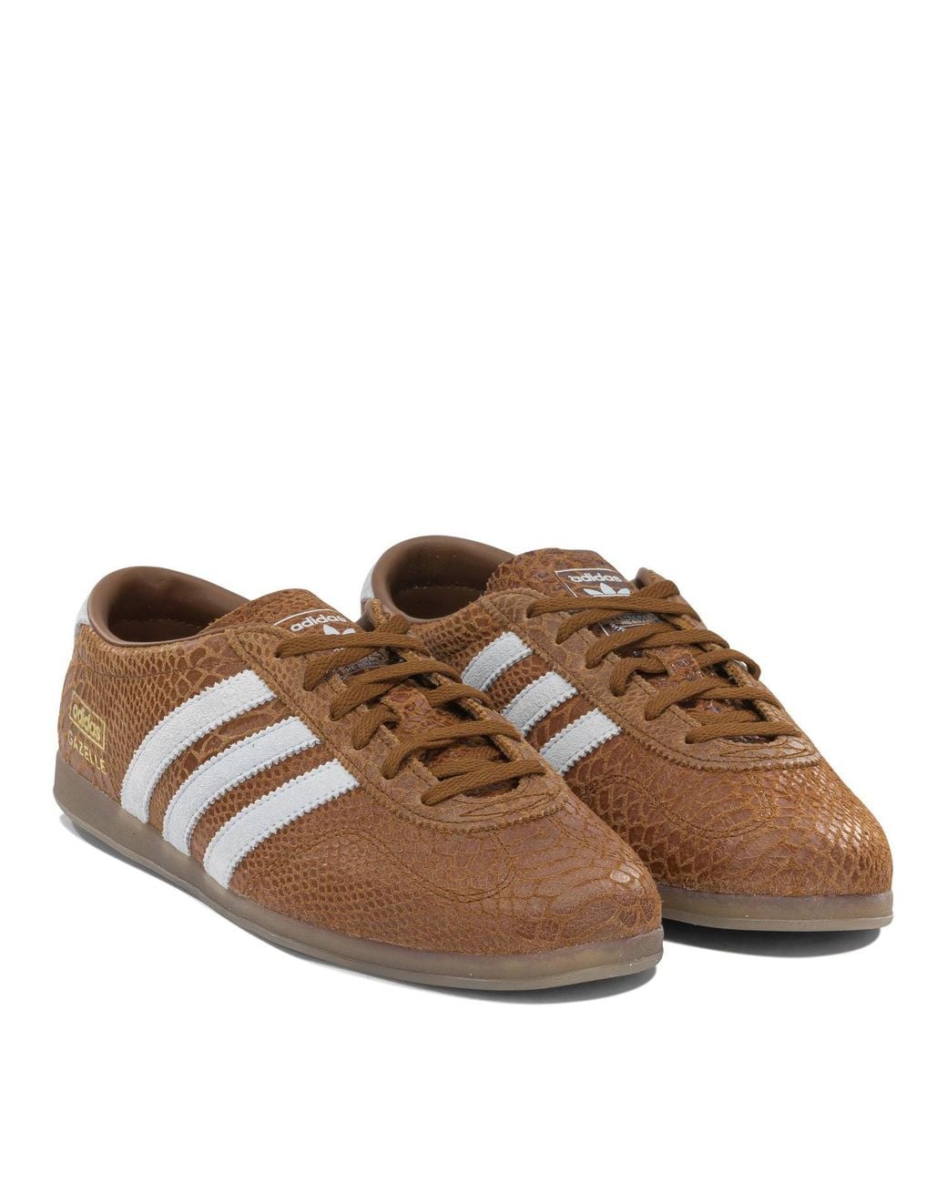 Adidas Originals Brown "Gazelle Lo Pro" Low-Top Sneakers