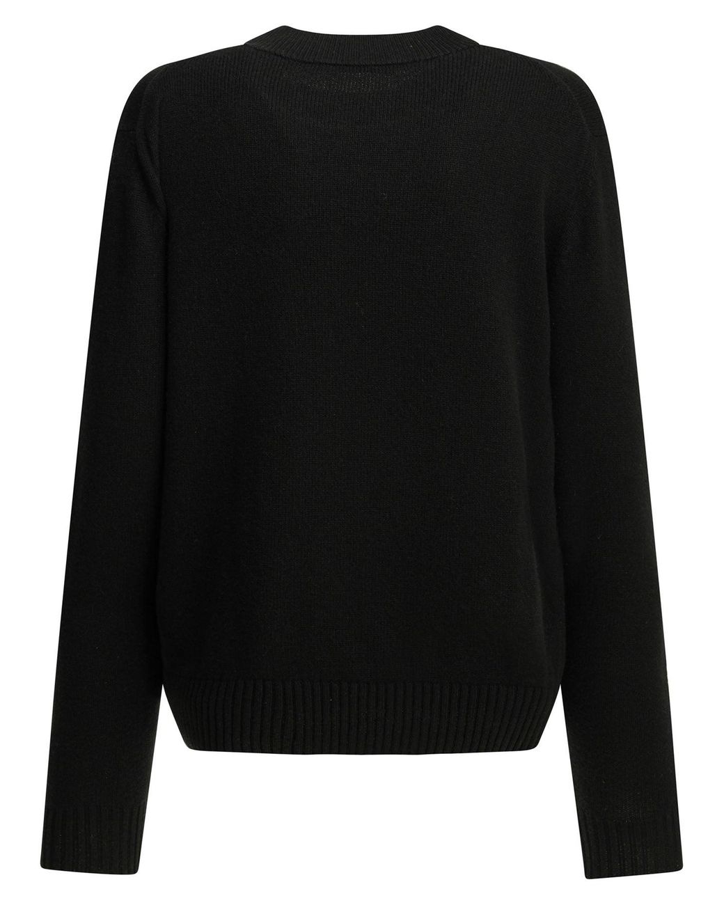 Givenchy Black Crew-Neck Sweater With Logo