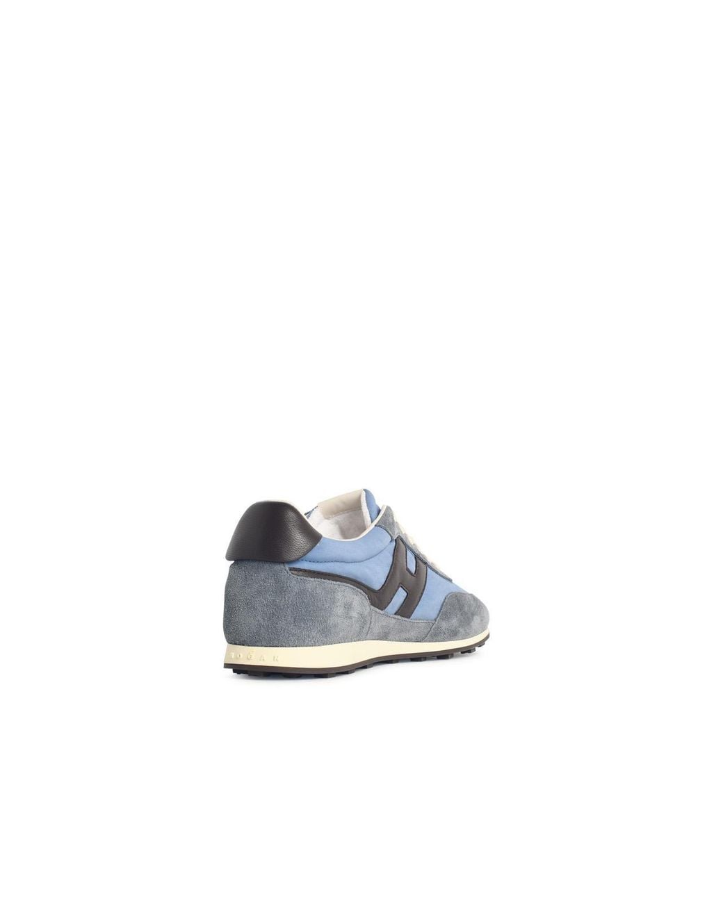 Hogan Blue Athletic Light Suede Sneakers for men