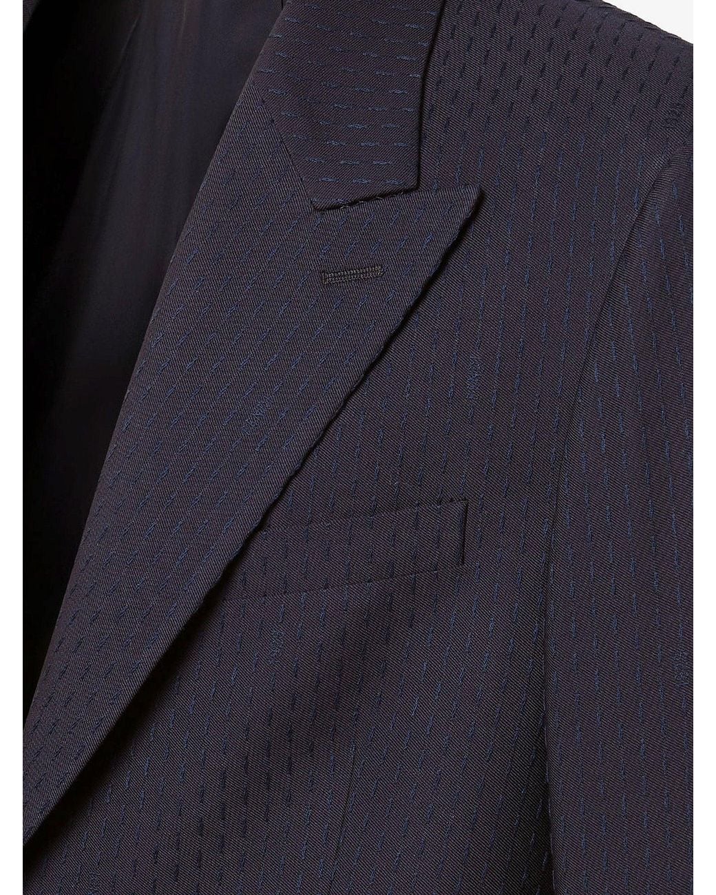 Fendi Blue Clothing Lana Cotone for men