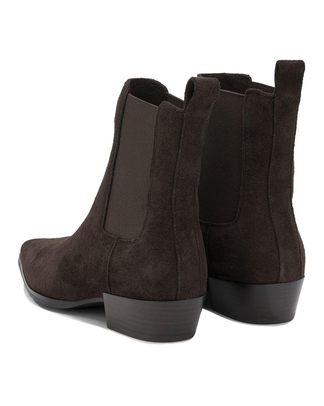 Strategia Brown A5900-Xvelour Ebano Boots