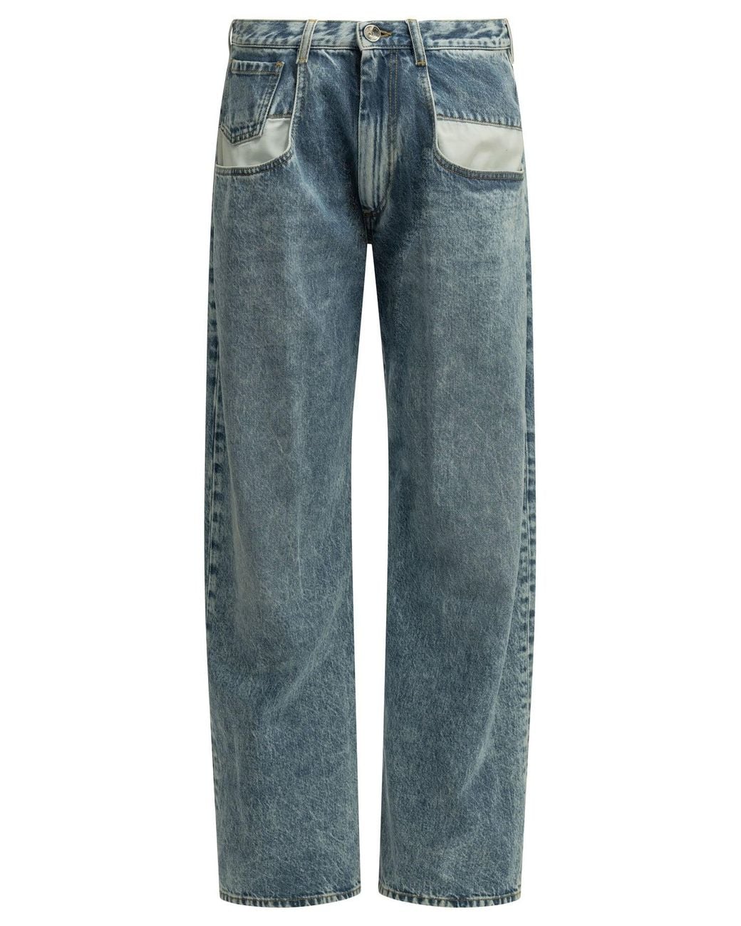 Maison Margiela Blue "Boyfriend" Straight-Leg Jeans