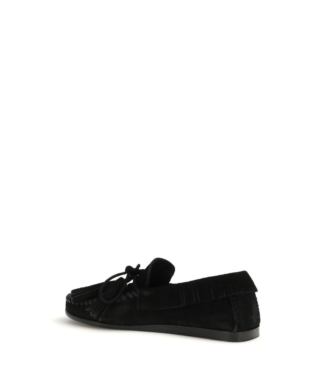 Isabel Marant Black Suede Fitza Loafers