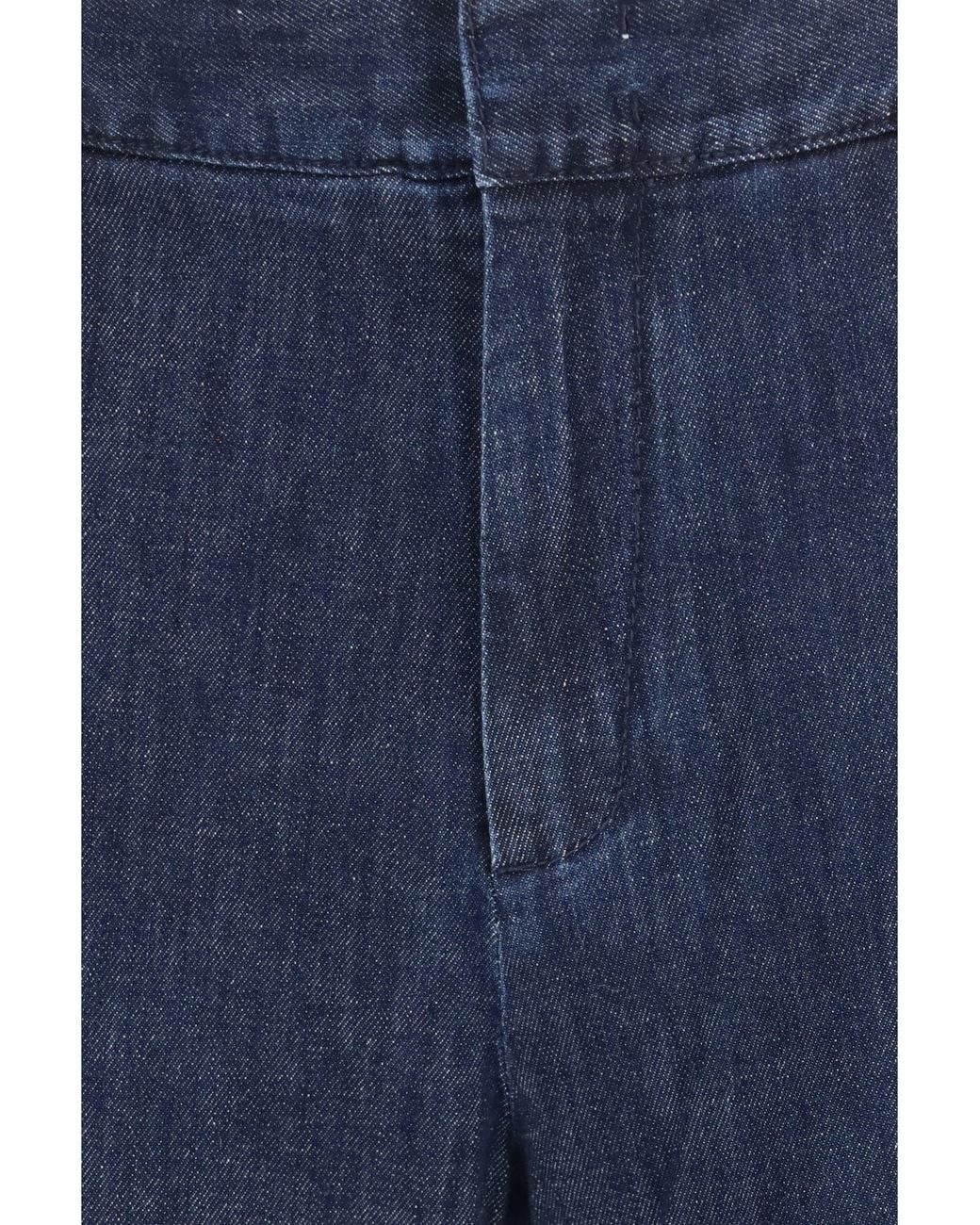 Sa Su Phi Blue Tuxedo Denim Jeans Deep