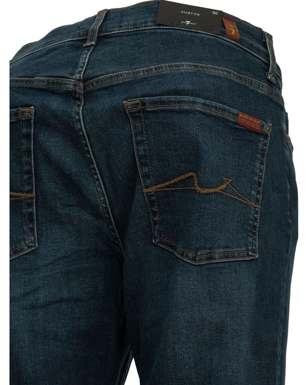 7 For All Mankind Blue Jeans for men