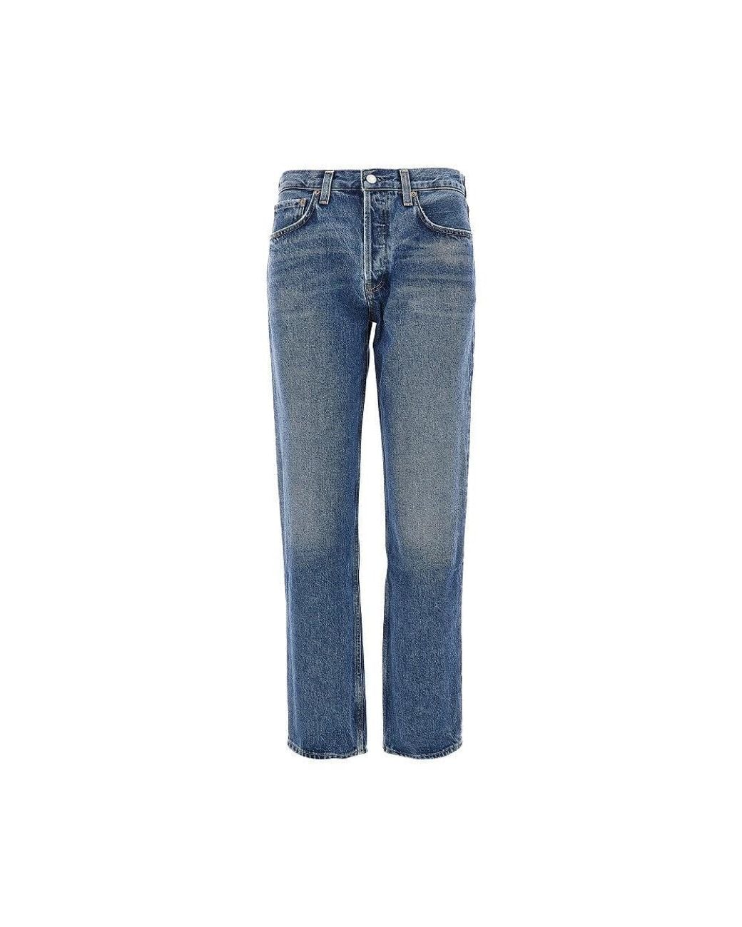 Agolde Blue 'Romney' Jeans