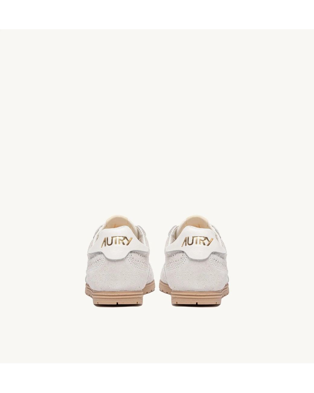 Autry White "Windspin" Sneakers