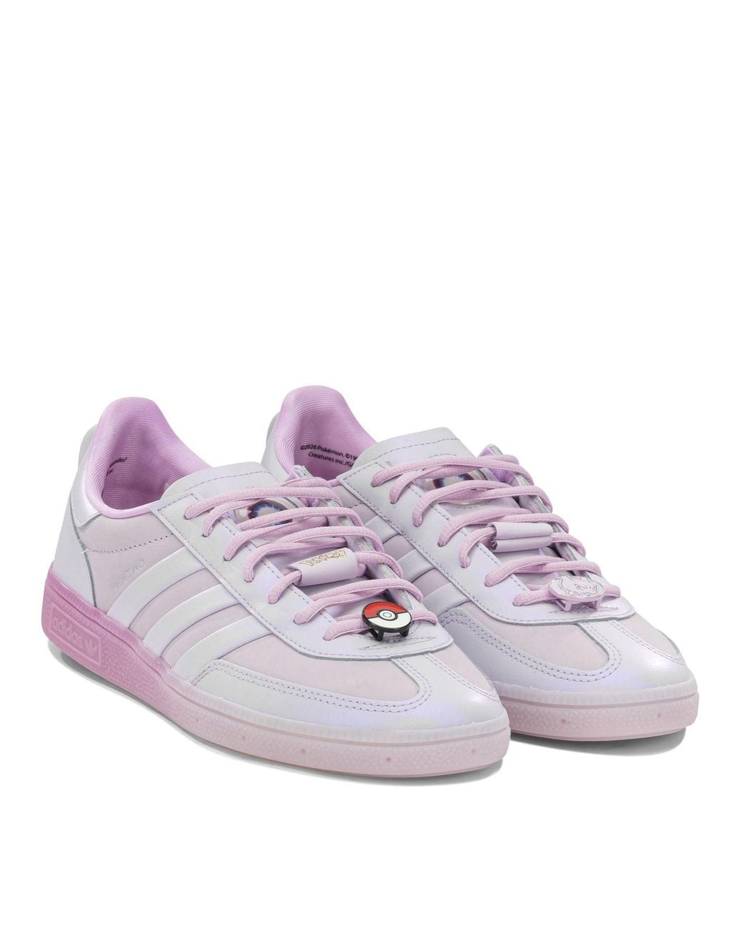Adidas Originals Purple X Pokémon Mewtwo Handball Spezial" Low-Top Sneakers for men