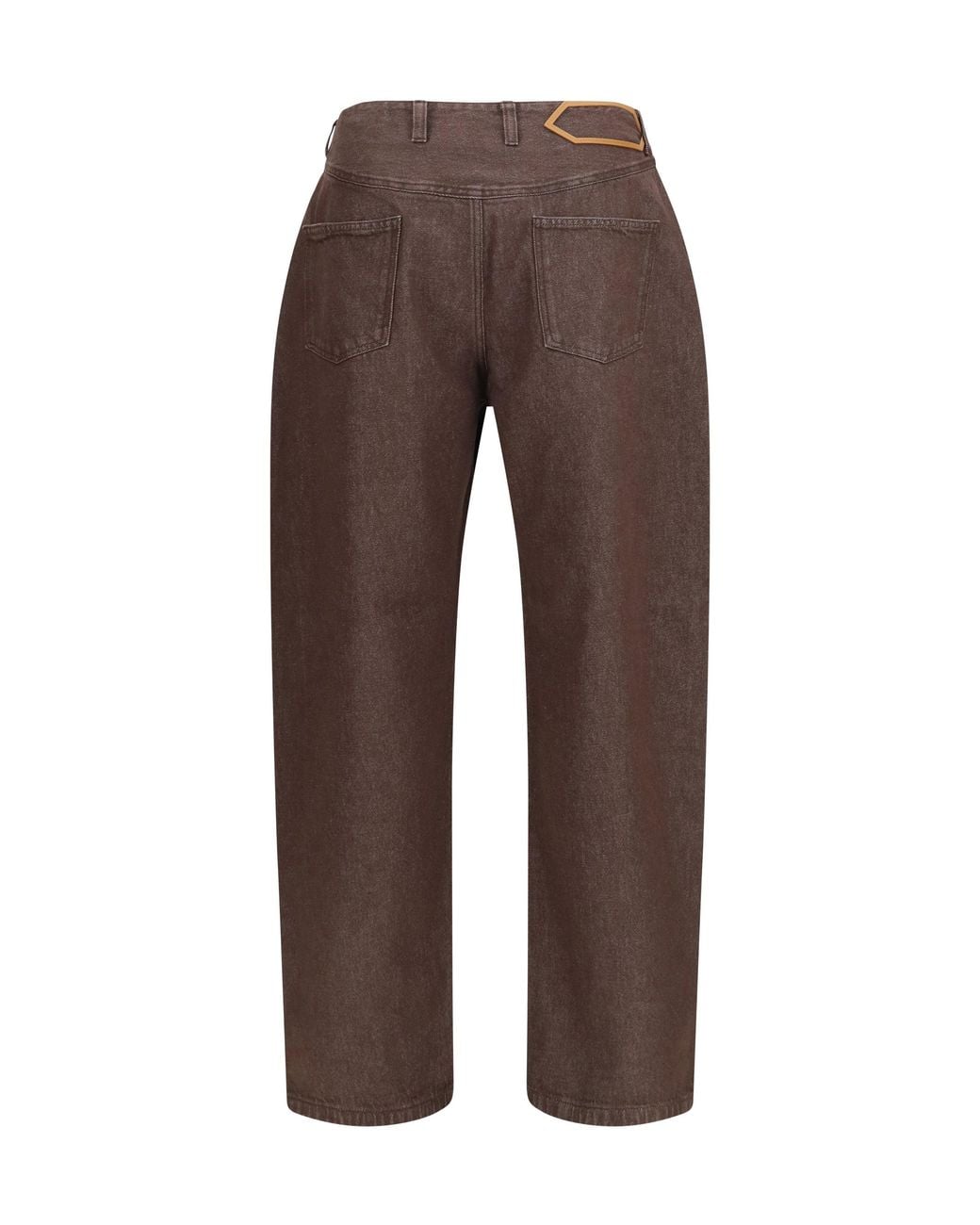 Jacquemus Brown De-Nîmes Tempo Jeans for men