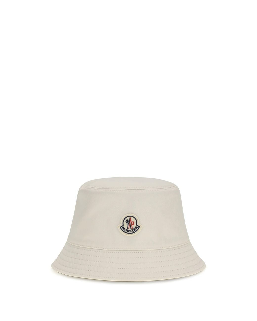 Moncler White Reversible Bucket Hat